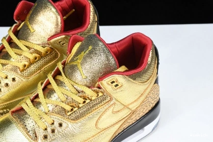 JORDAN 3 GOLD AIR AJ3-933512 OSCARS 2020 JHT 0808
